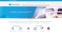 Desktop Screenshot of mitchell.com
